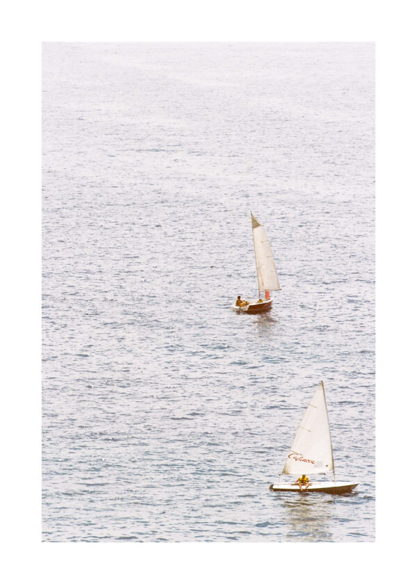 Sail Away by artist Michaela Wissén in size 50x70 cm. Affordable art sold in Open Edition.