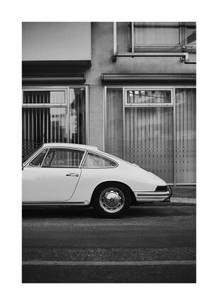 The 911 by artist Mirko Westerbrink in size 50x70 cm. Affordable art sold in Open Edition.