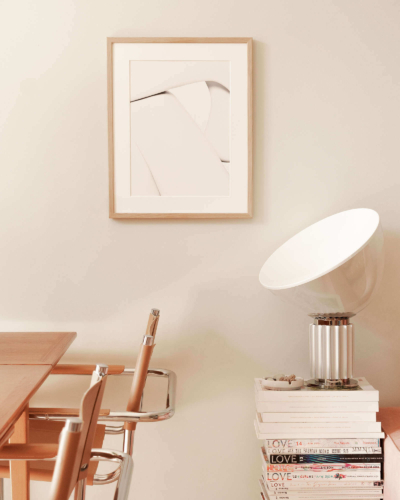 Wall art inspiration. Photo Art by Rami Hanna, artwork named Subtle Lines I. 