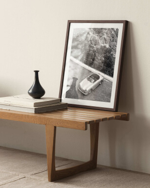 Wall art inspiration. Photo Art by Niklas Nyman, artwork named Parked Up Front.