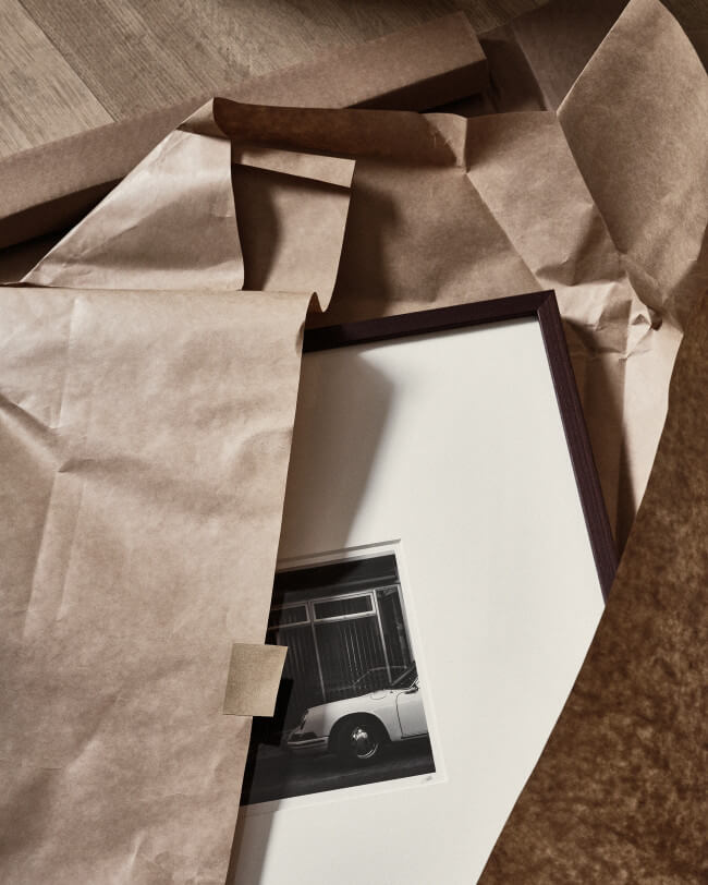 Packaging fine art photography